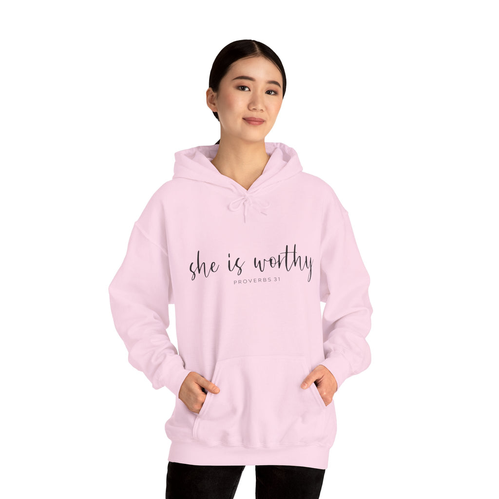 “She Is Worthy” - Hoodie