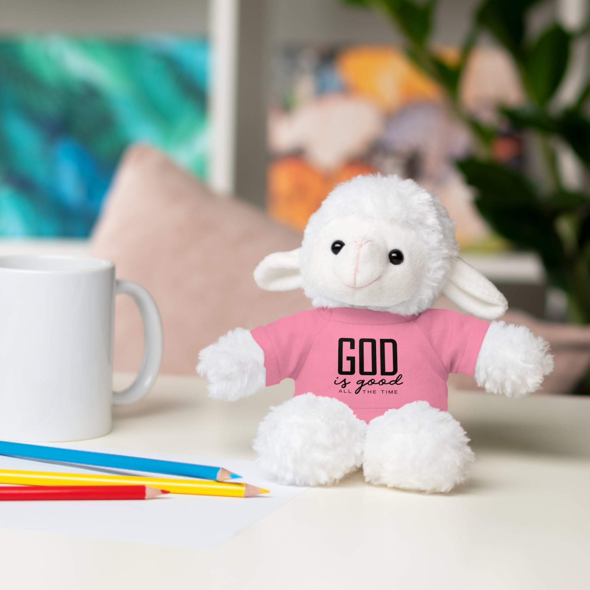 Teddy Bear with "God Is Good" Tee