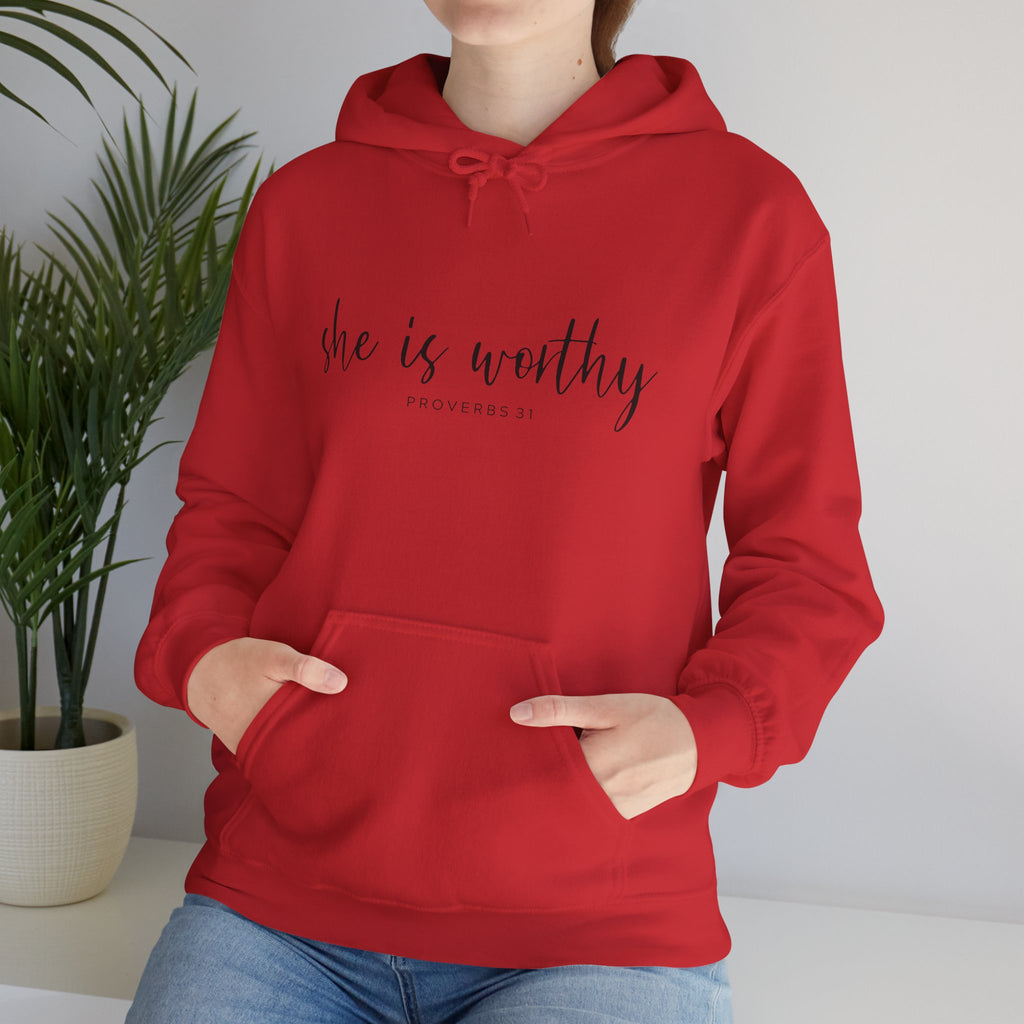“She Is Worthy” - Hoodie