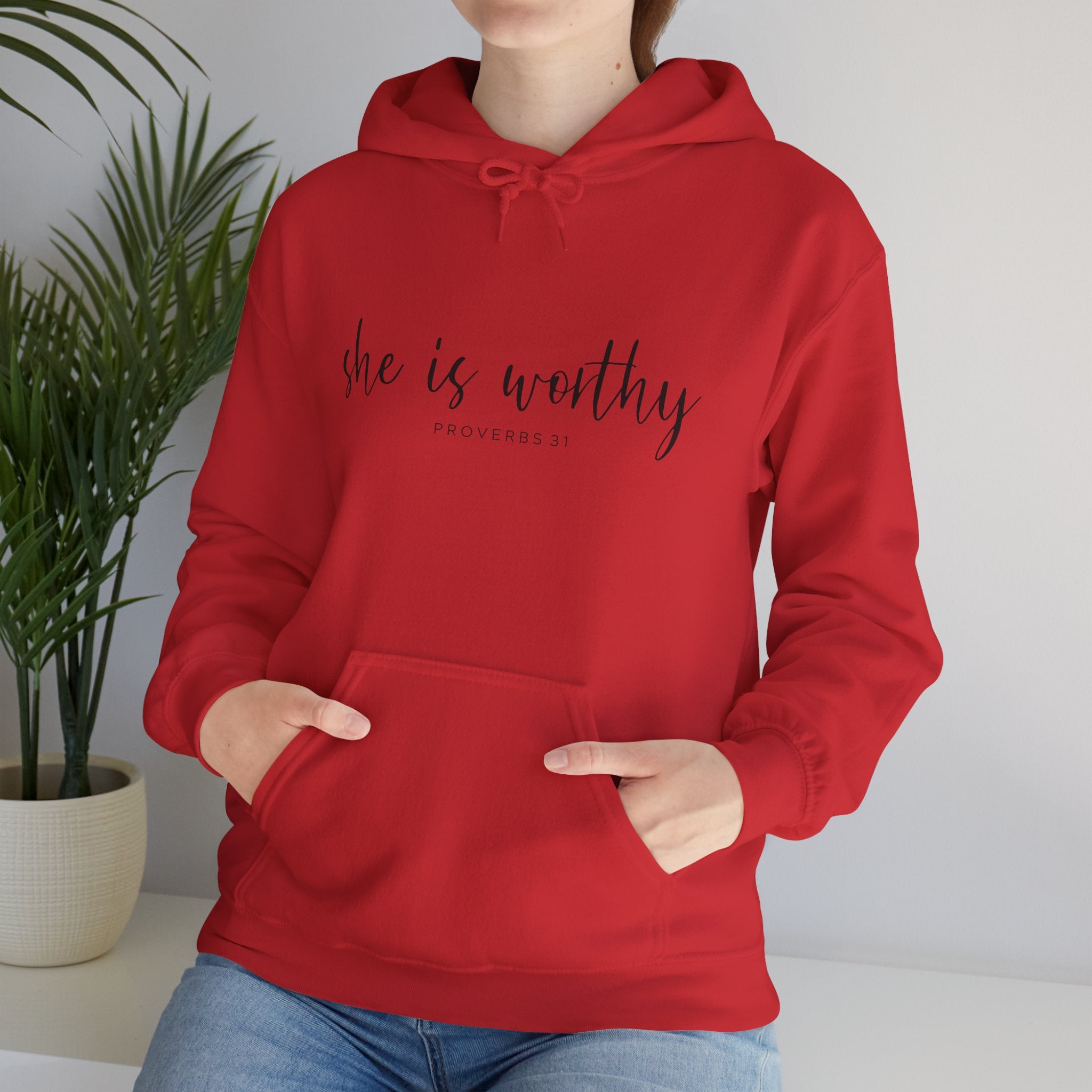 “She Is Worthy” - Hoodie