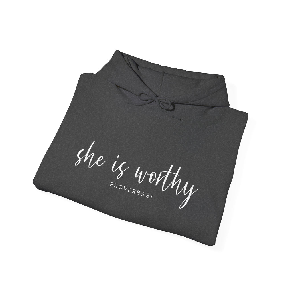 “She Is Worthy” - Hoodie