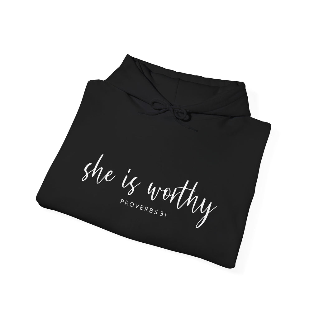 “She Is Worthy” - Hoodie