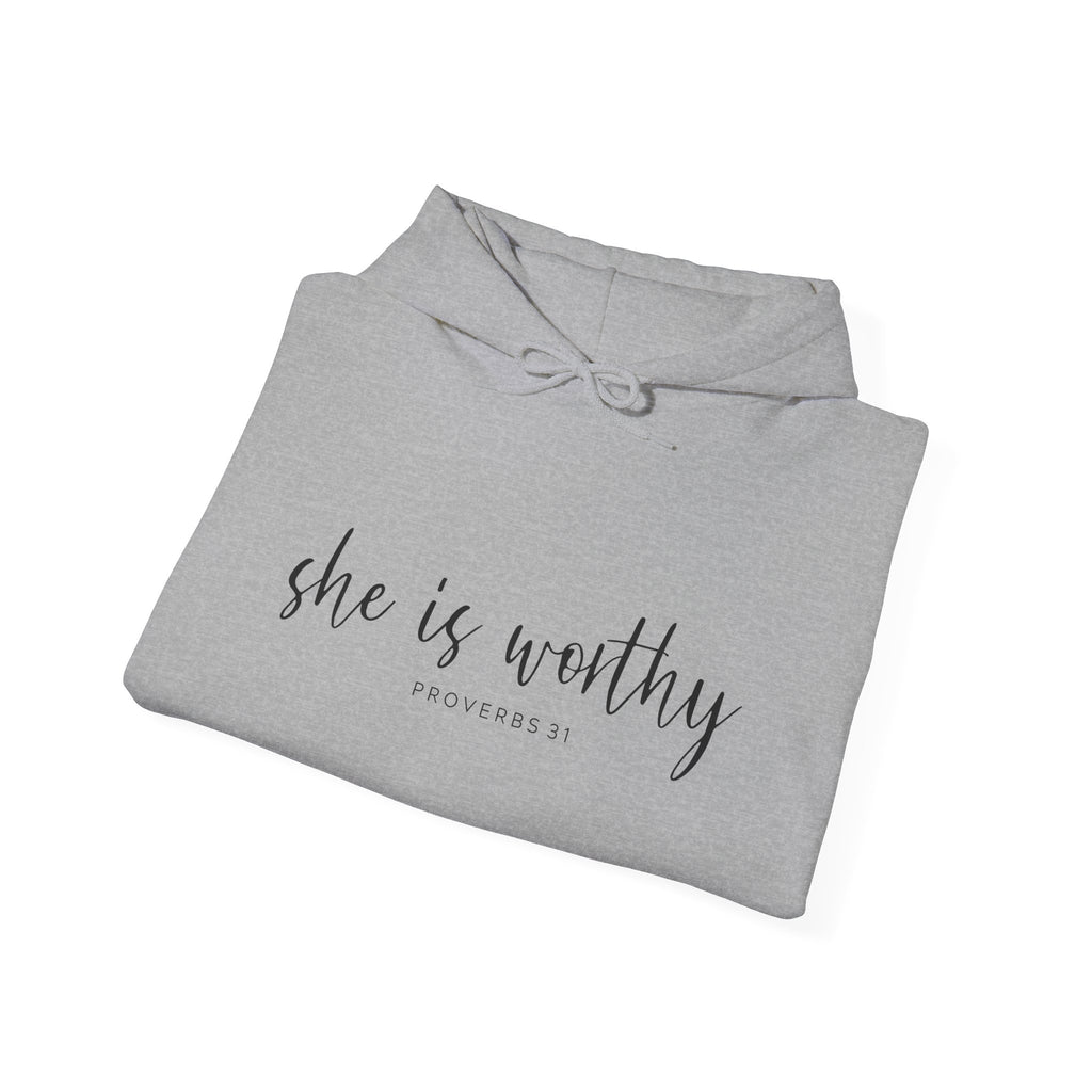 “She Is Worthy” - Hoodie