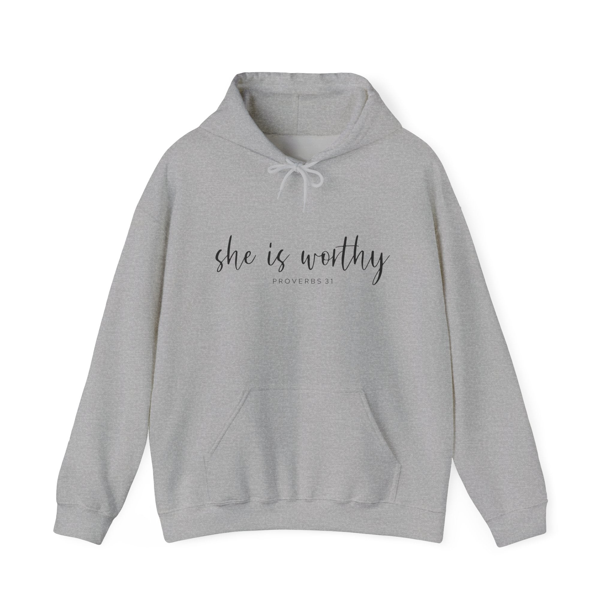 “She Is Worthy” - Hoodie