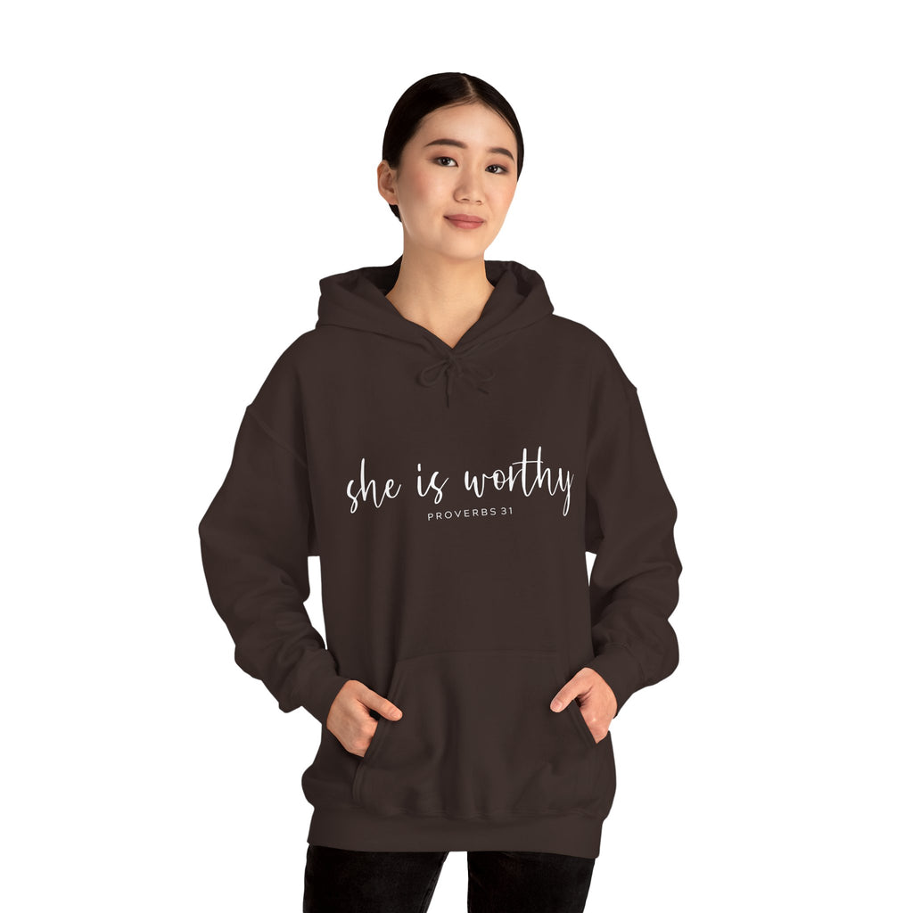 “She Is Worthy” - Hoodie