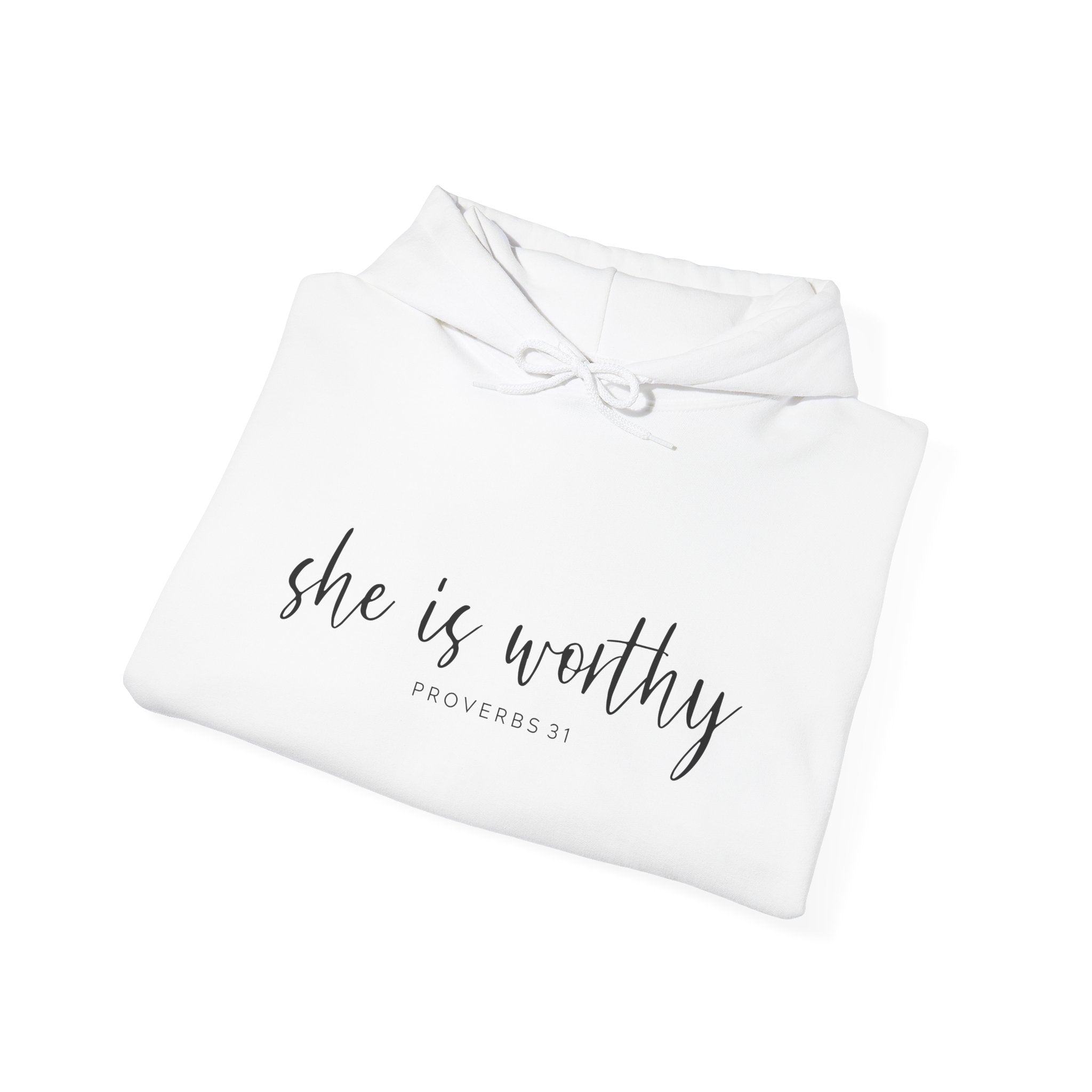 “She Is Worthy” - Hoodie