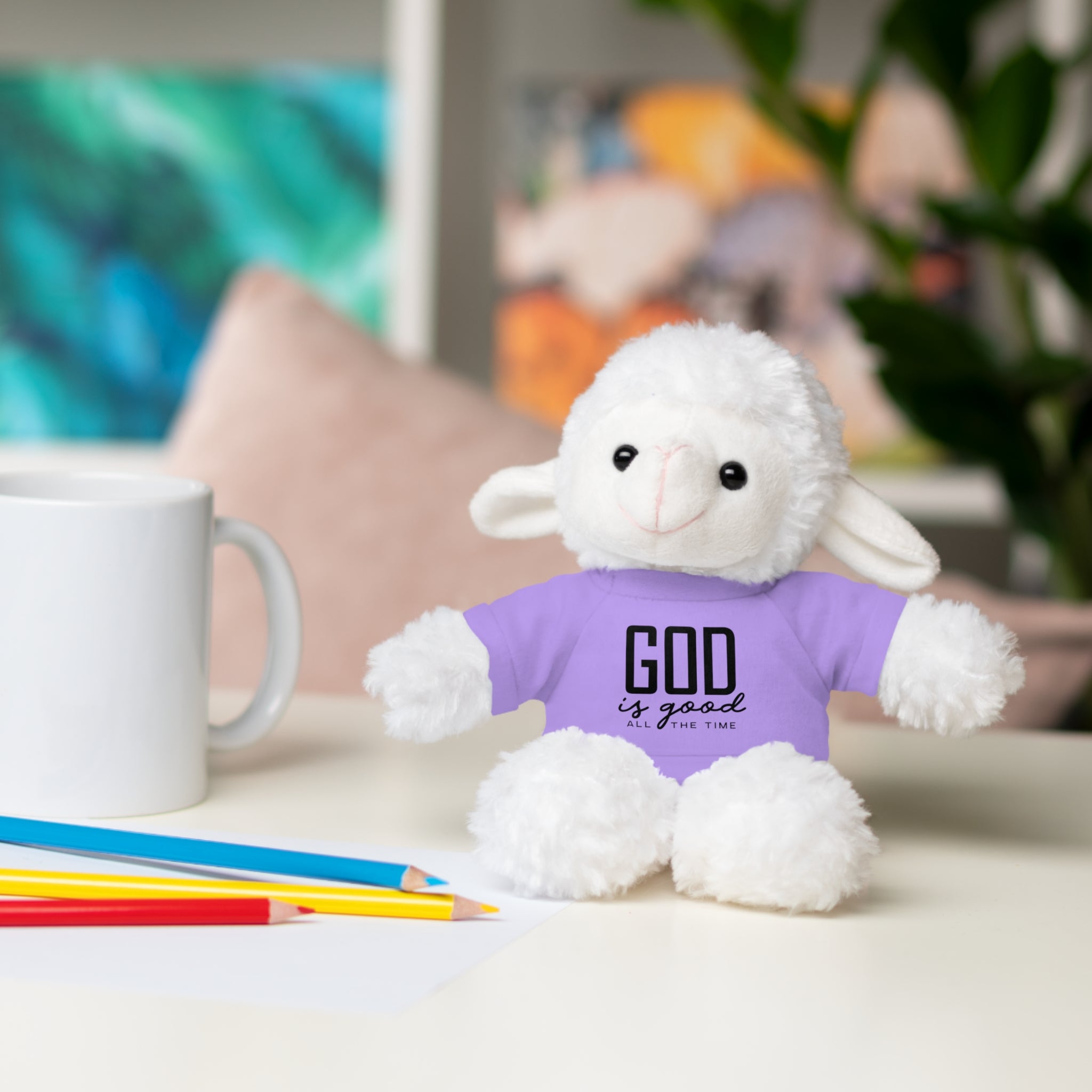 Teddy Bear with "God Is Good" Tee