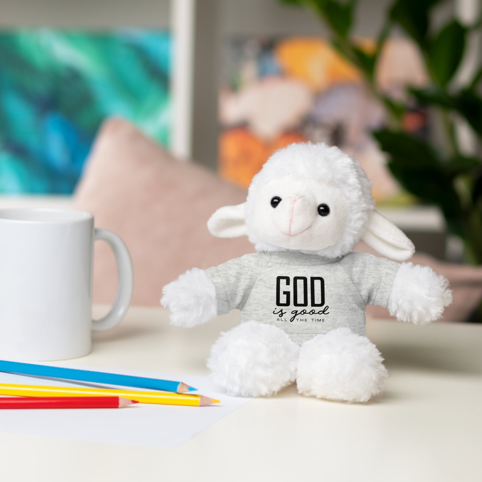 Teddy Bear with "God Is Good" Tee