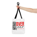 "Faith Over Fear" Tote Bag