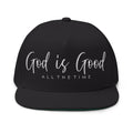 Flat Bill Cap - "God Is Good"