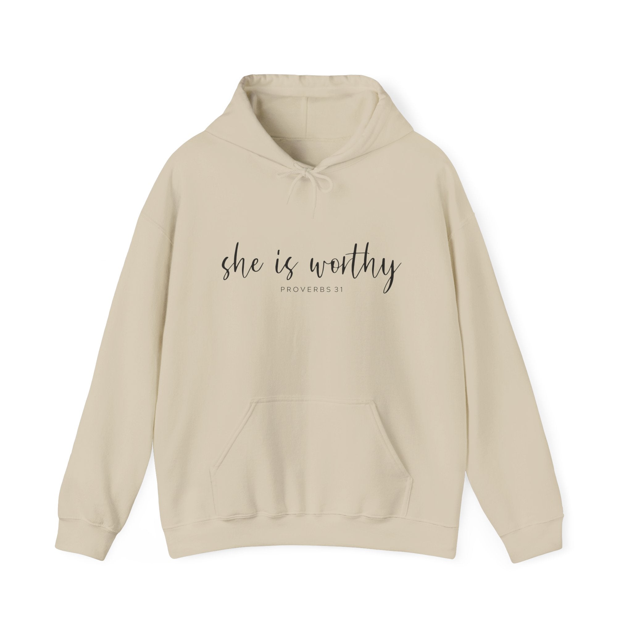 “She Is Worthy” - Hoodie