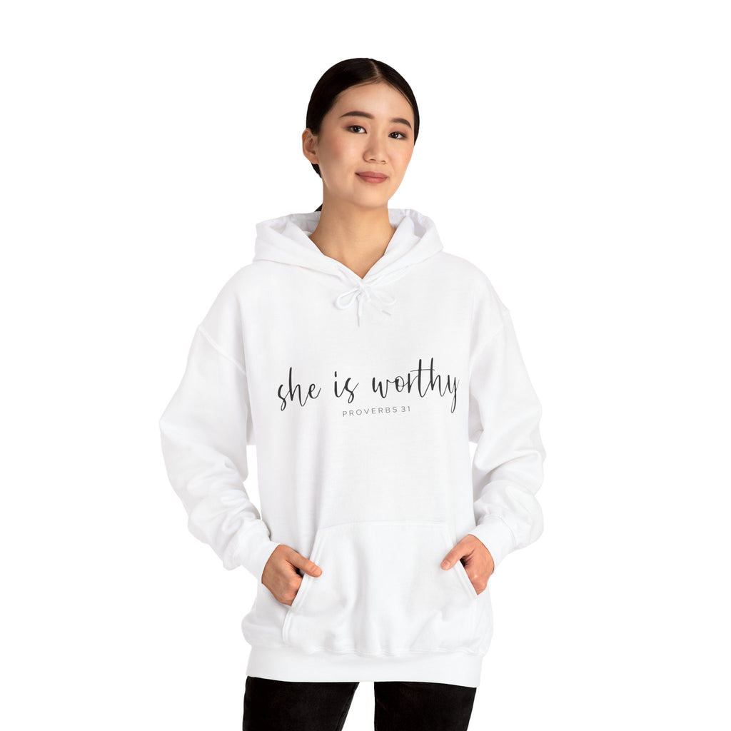 “She Is Worthy” - Hoodie