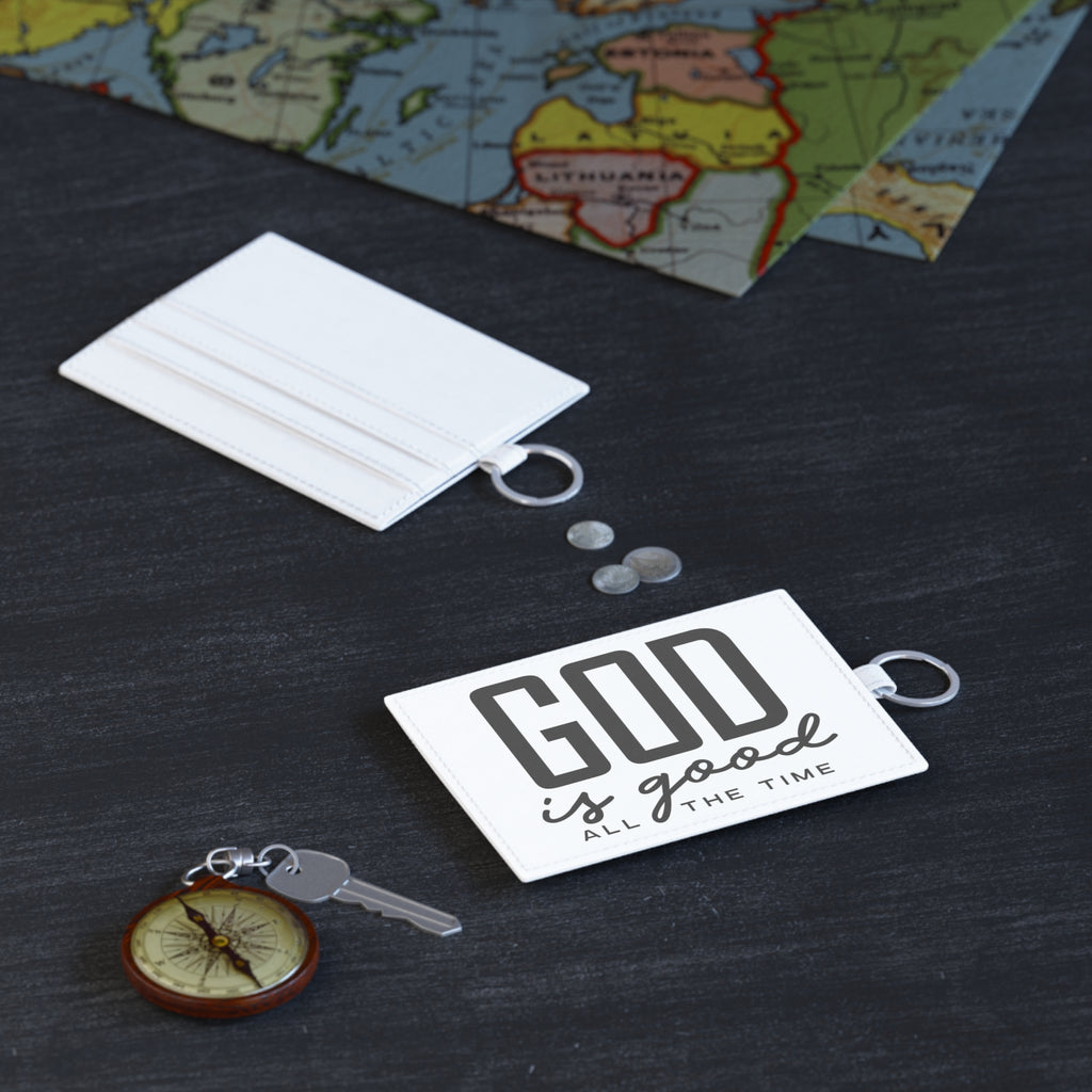 "God Is Good All The Time" Card Wallet