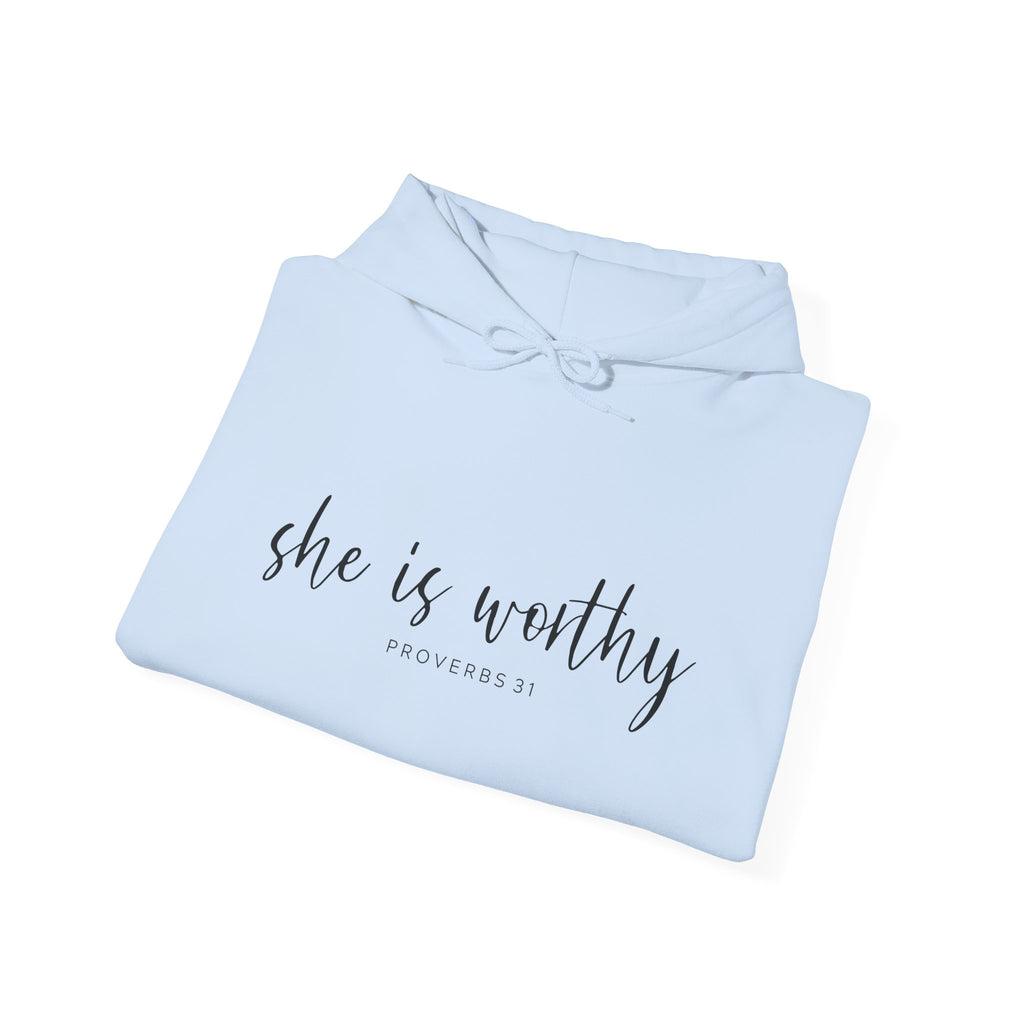 “She Is Worthy” - Hoodie