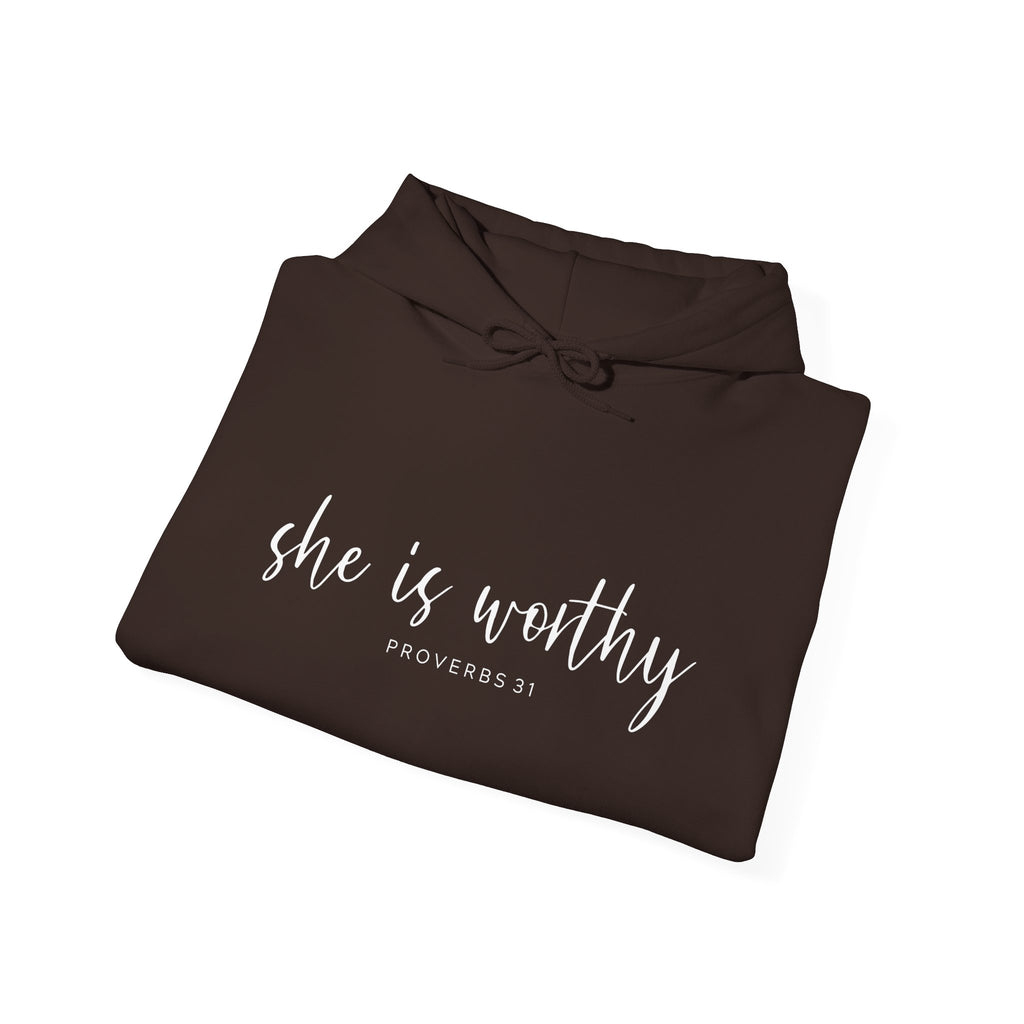 “She Is Worthy” - Hoodie