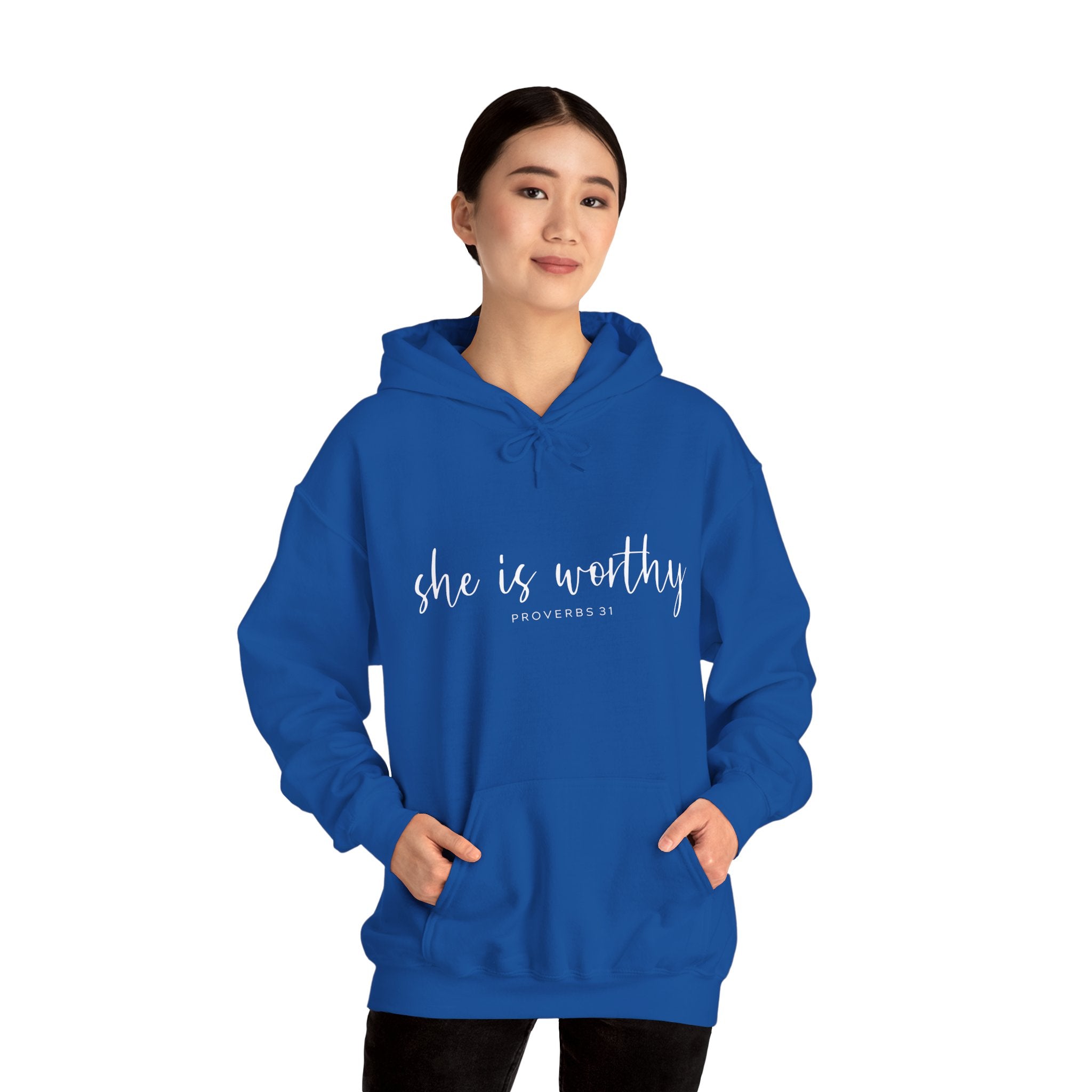 “She Is Worthy” - Hoodie
