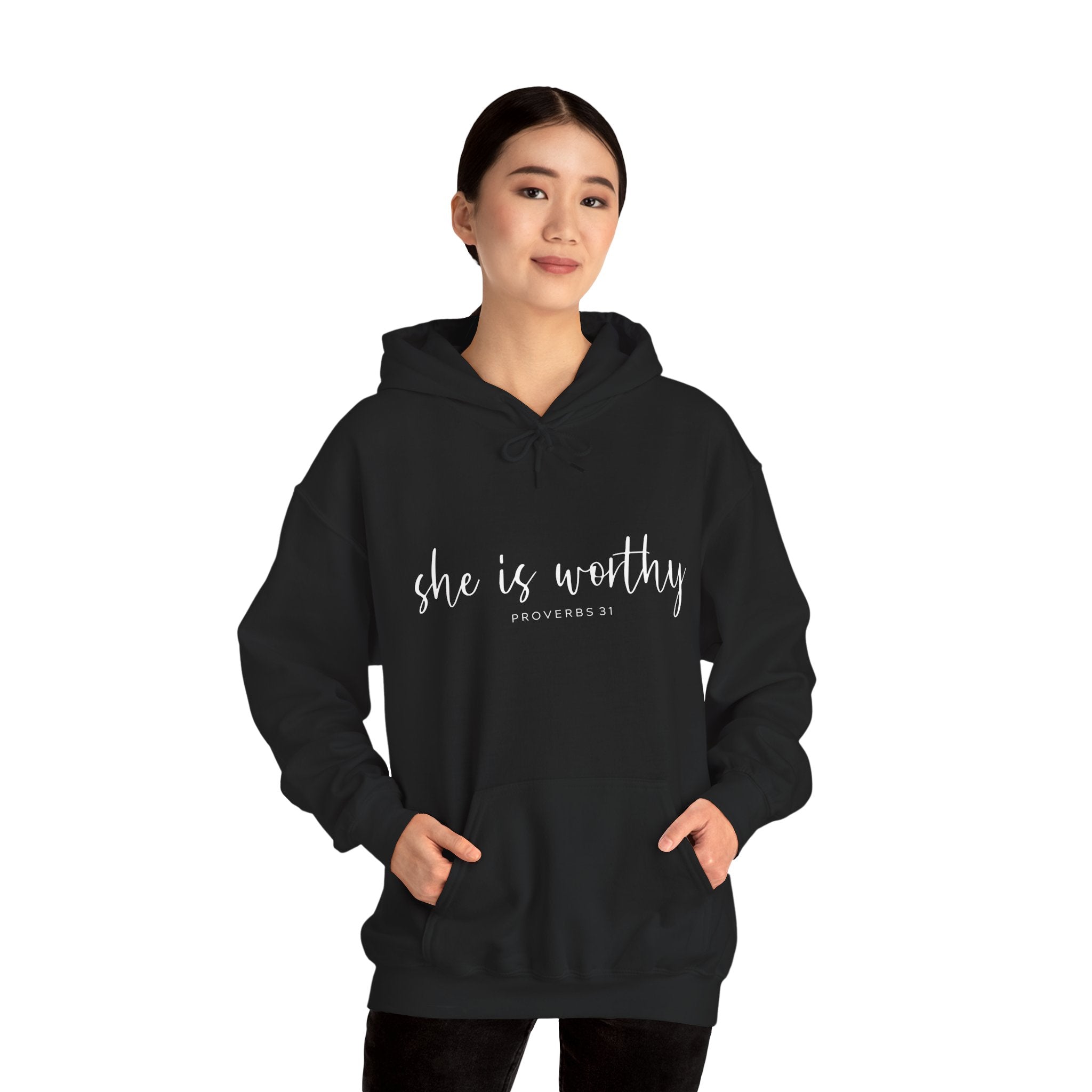 “She Is Worthy” - Hoodie
